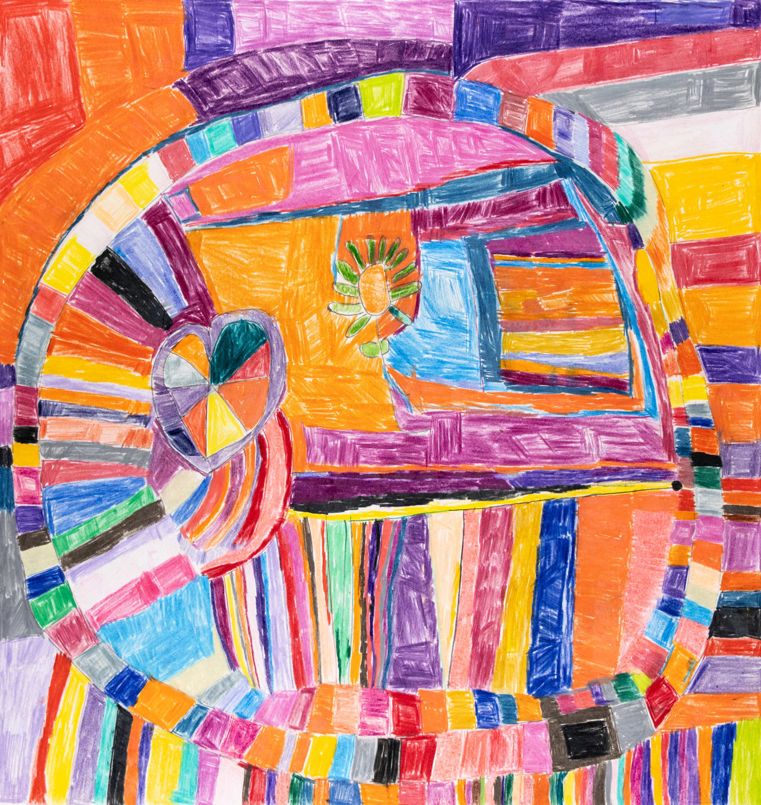 Christianne Msall, The Heart Forever Peaceful , 2018