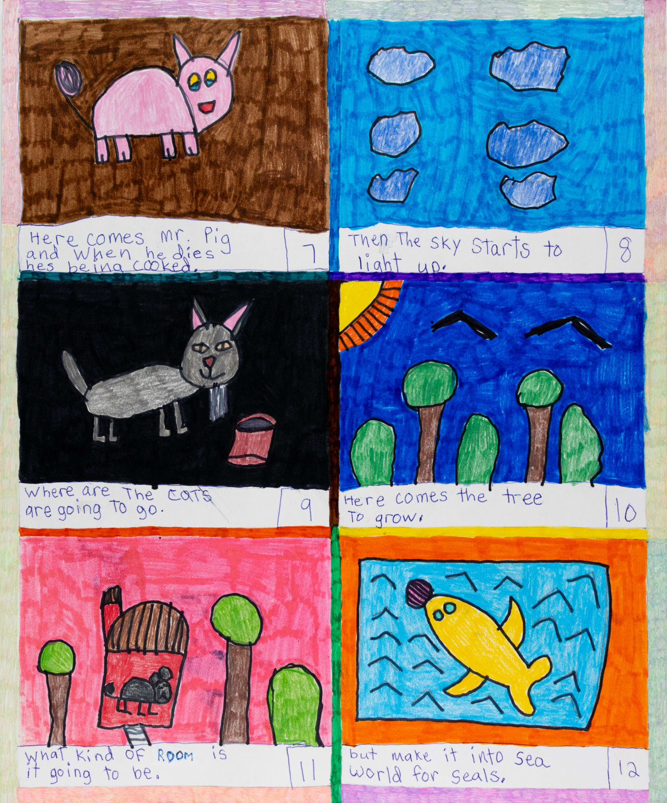Christina Zion, Farm Animals are Having Fun #2, 2016