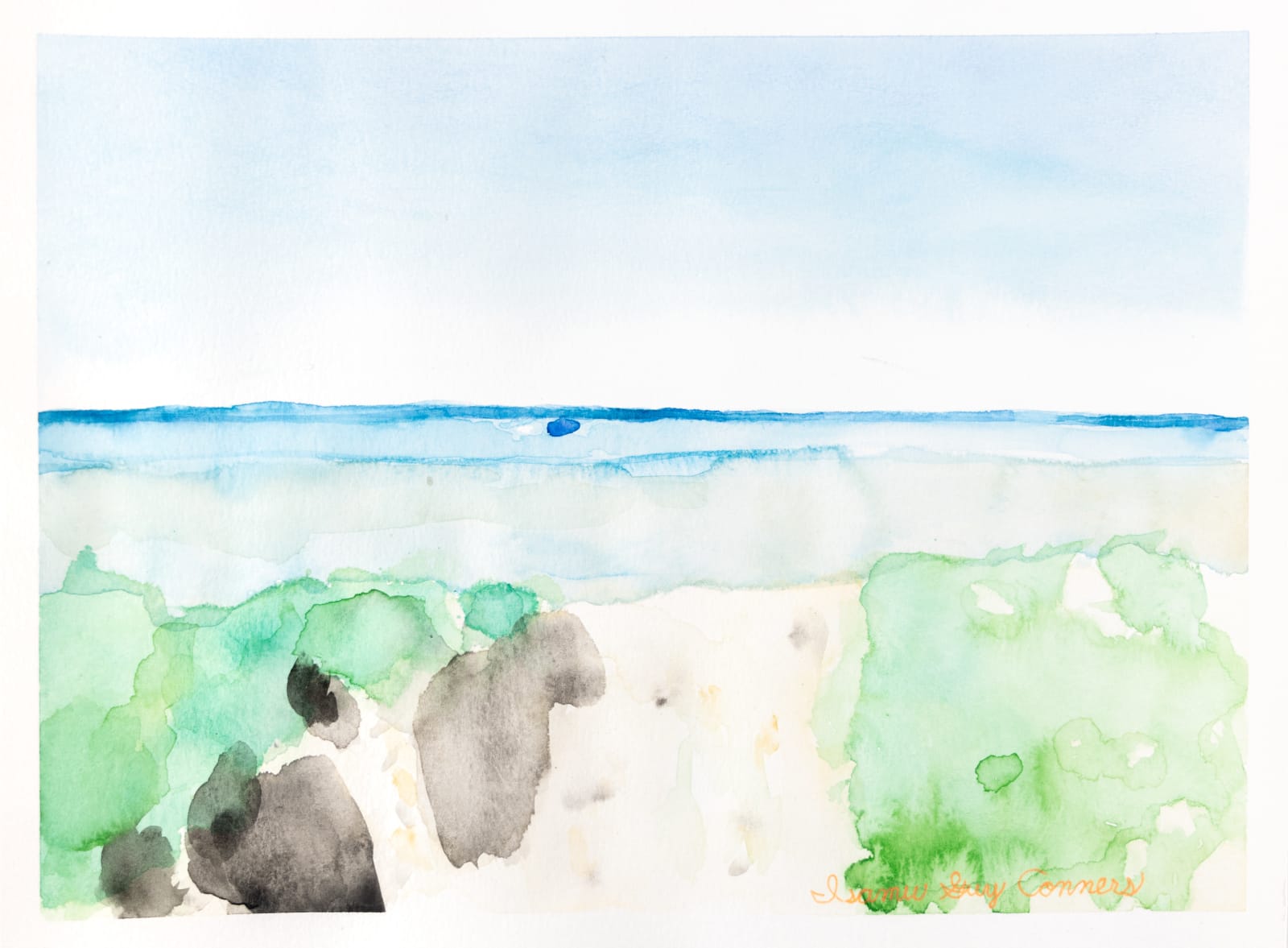 Isamu Guy Conners, Silver Beach, 2024