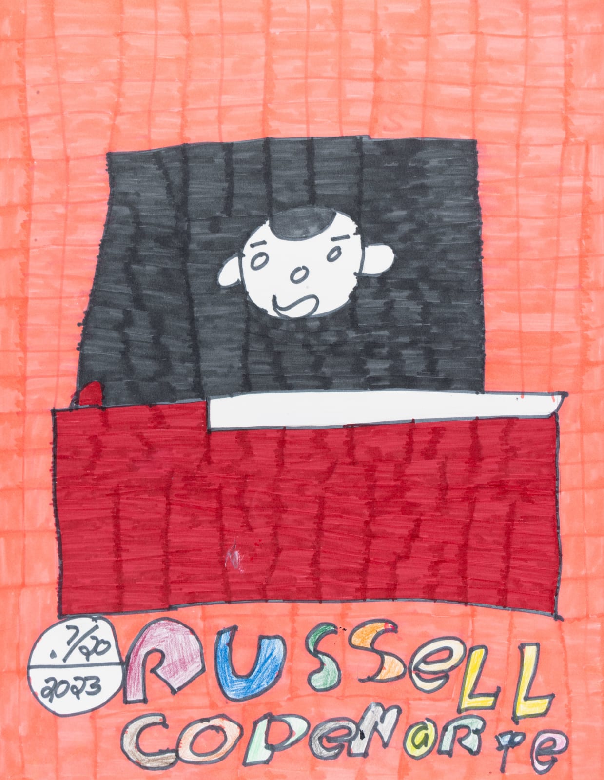 Maria Vanik, Russell Copenharve Colors Rainbow, 2023