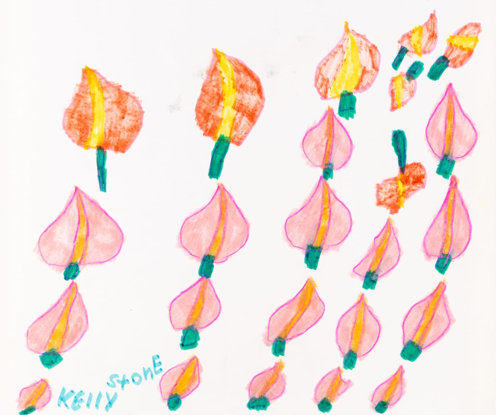 Kelly Stone, Flowers, 2017