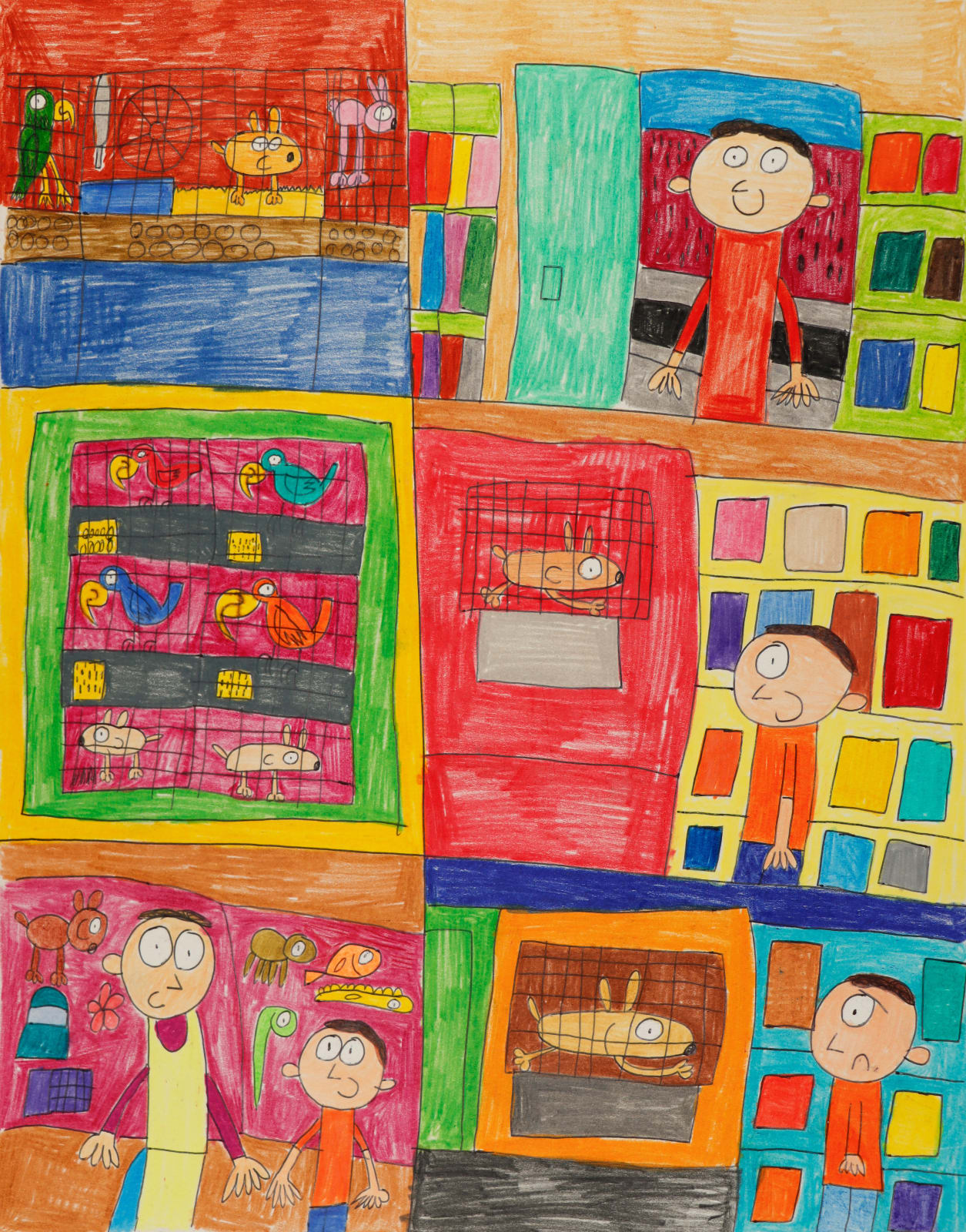 Alex Scott, Untitled (Pet Store), n.d.