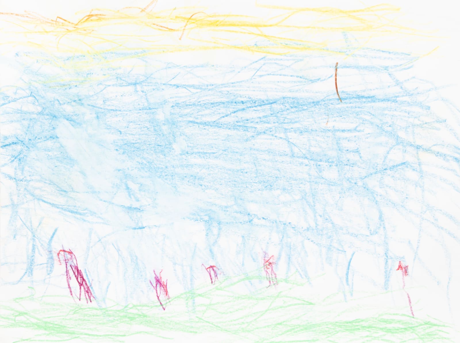 Amanda Gantner, Big Beautiful Blue Sky, 2024