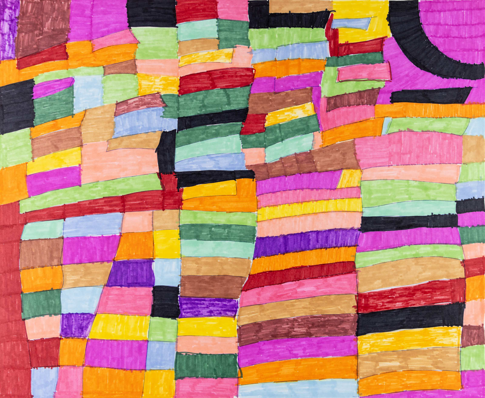 Maria Vanik, Rainbow Square, 2021