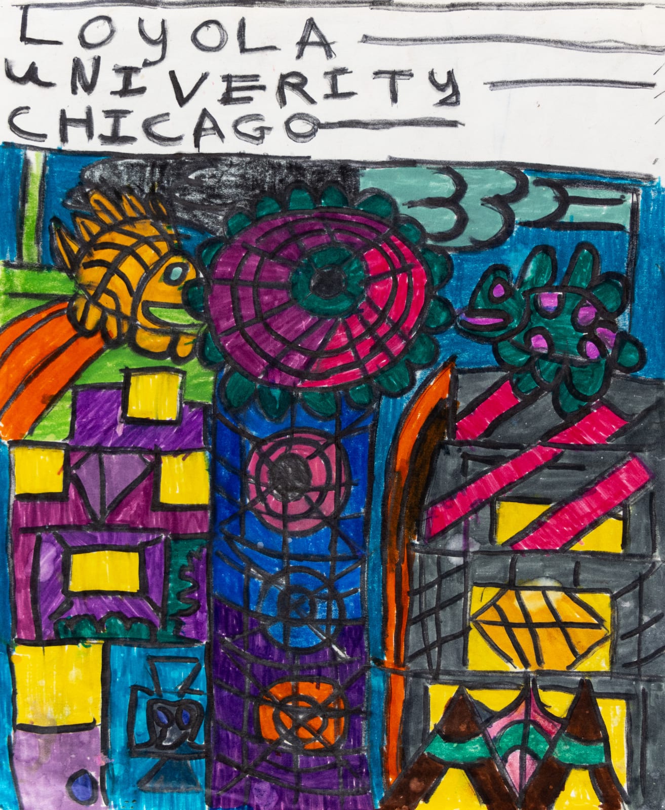 David Krueger, Untitled (Loyola University Chicago), n.d.