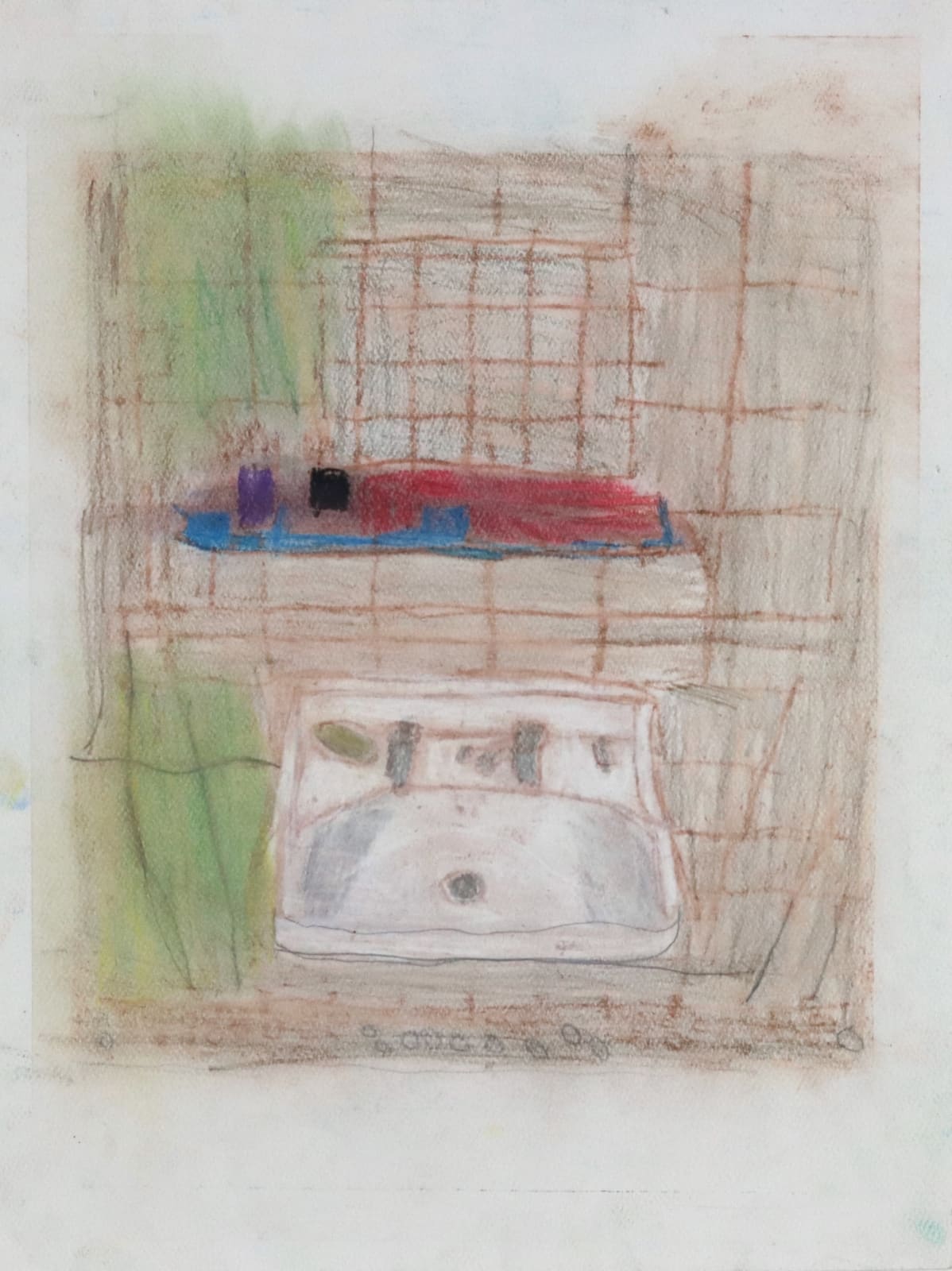 Renata Berdes, Bathroom, 2017