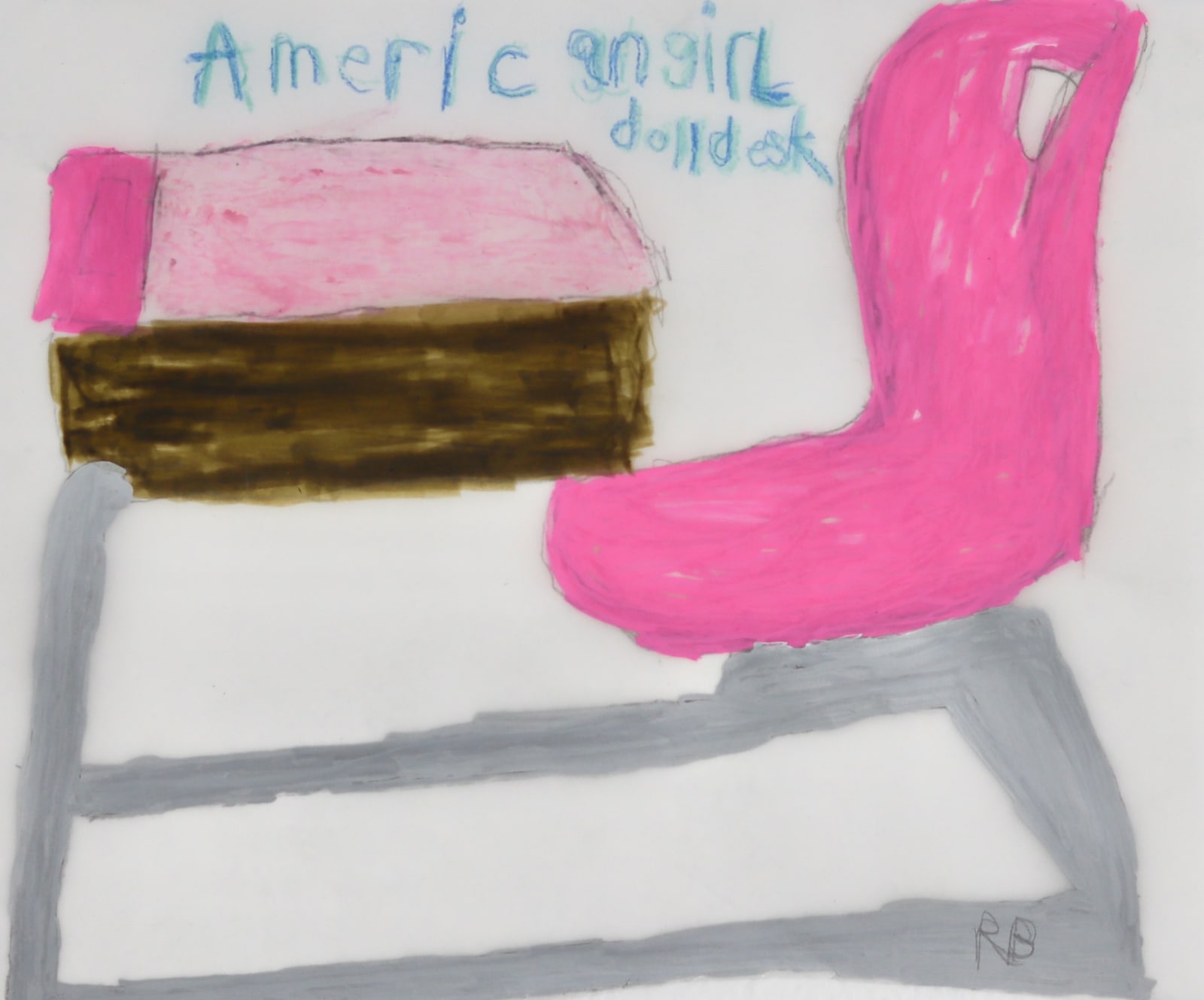 Renata Berdes, American Girl Doll Desk, 2023