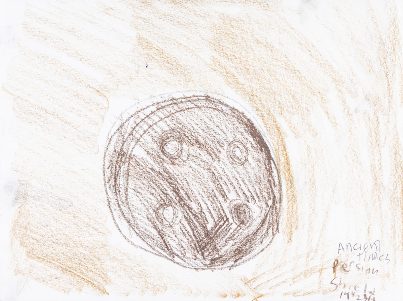 Richard Auth, Ancient Persian Shield, 2025