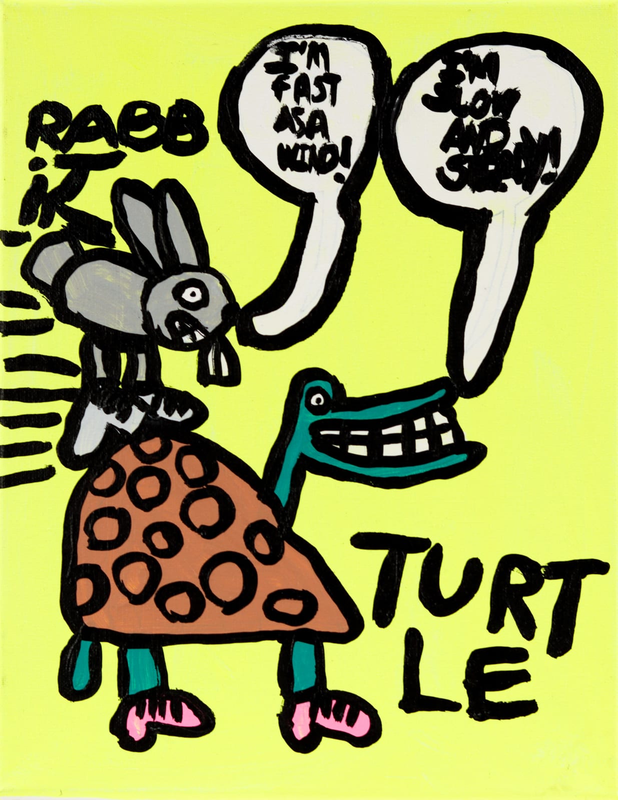 Alex Scott, Turtle and the Rabbit, n.d.