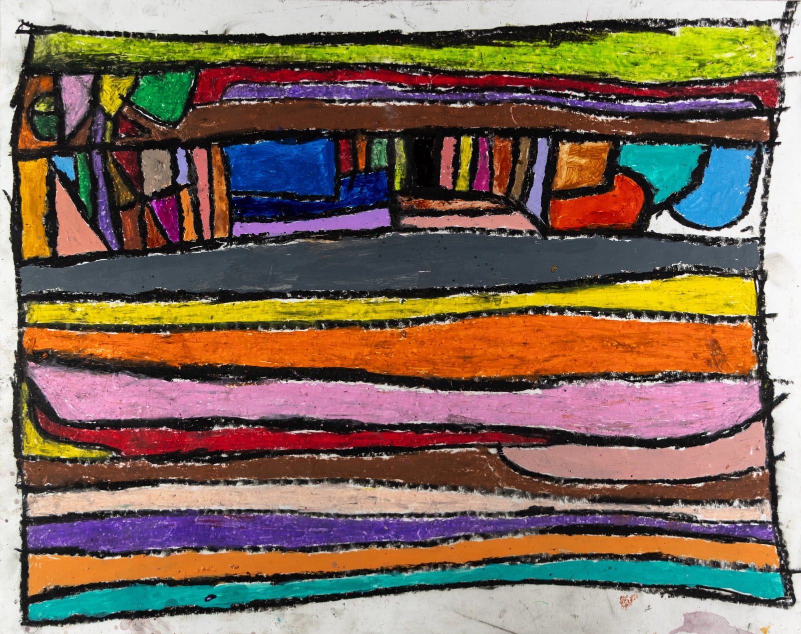 Marcus Imani Kennedy, Art Design Pattern and Stripes, 2021