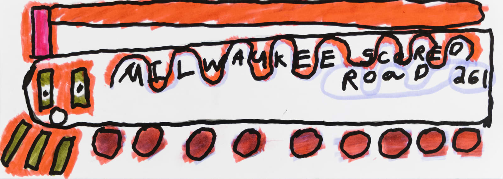 Ted Hamel, Scared Milwaukee Road 261, 2024
