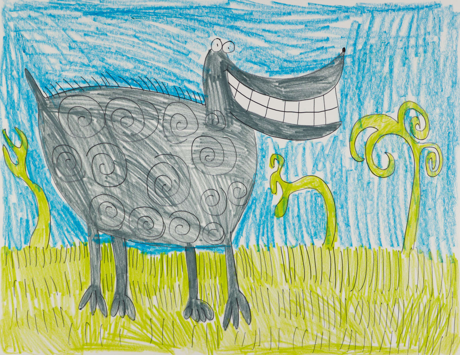 Alex Scott, Untitled (Sheep), n.d.