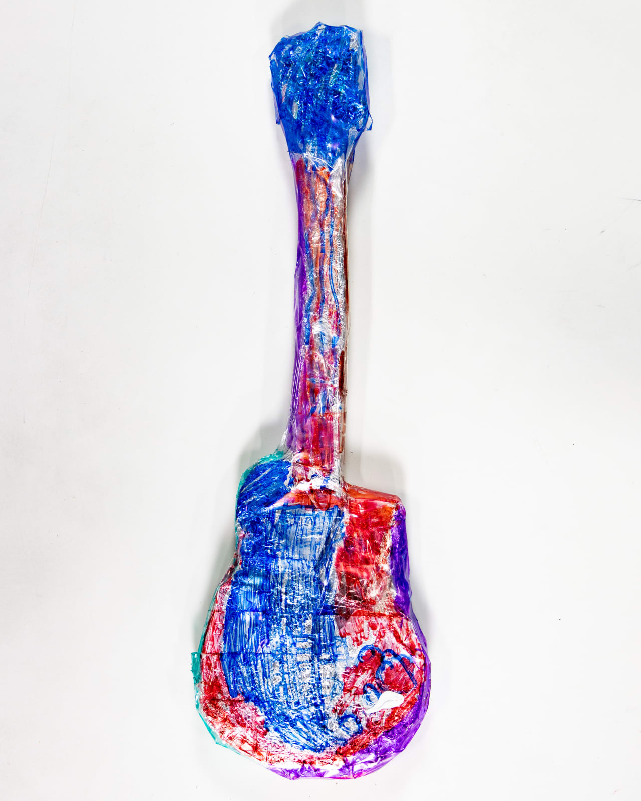 Joey Center, Untitled (Rainbow Guitar), 2023