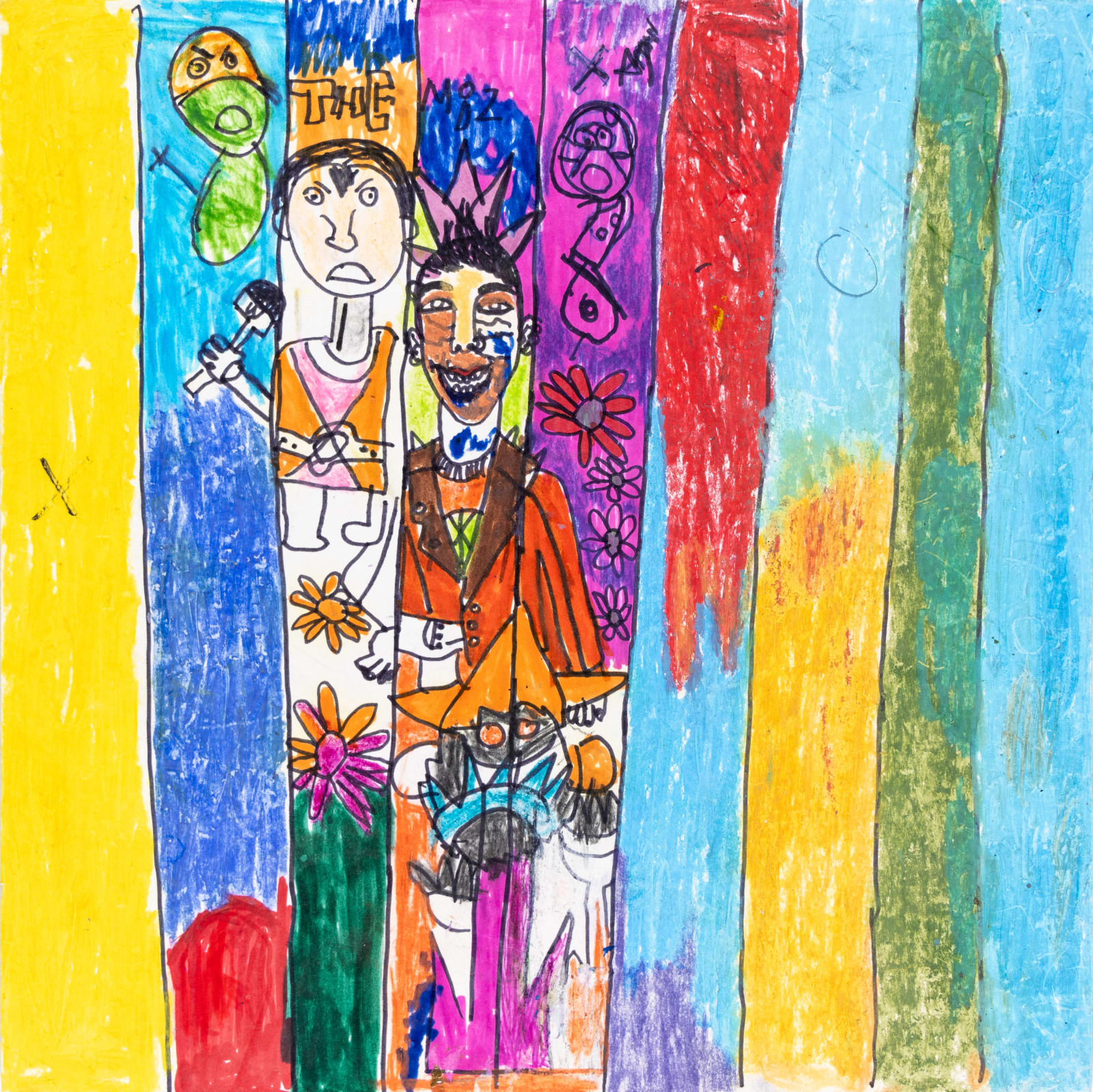 Mike Marino, Untitled (Double Sided Drawing