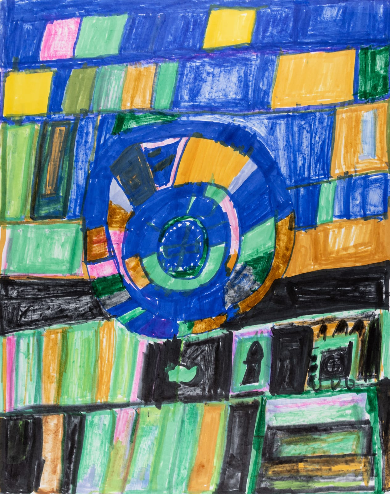 Christianne Msall, Love Kindness Peaceful in My Artwork and Give Us Peaceful Kindness Forever and, 2025