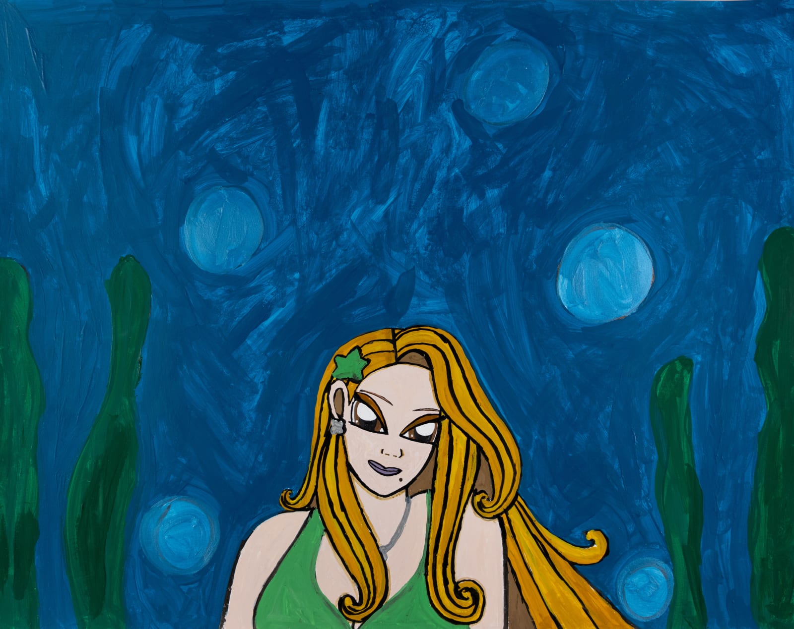 Raina 'Tokyo' Carter, Untitled (Mariah Under the Sea), n.d.