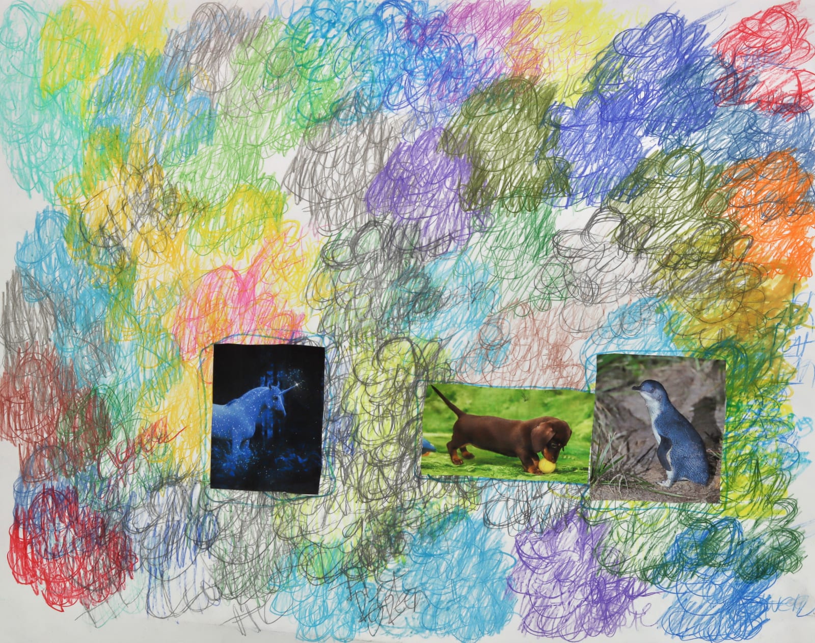 Lawrence M., Blue Unicorn, 2022