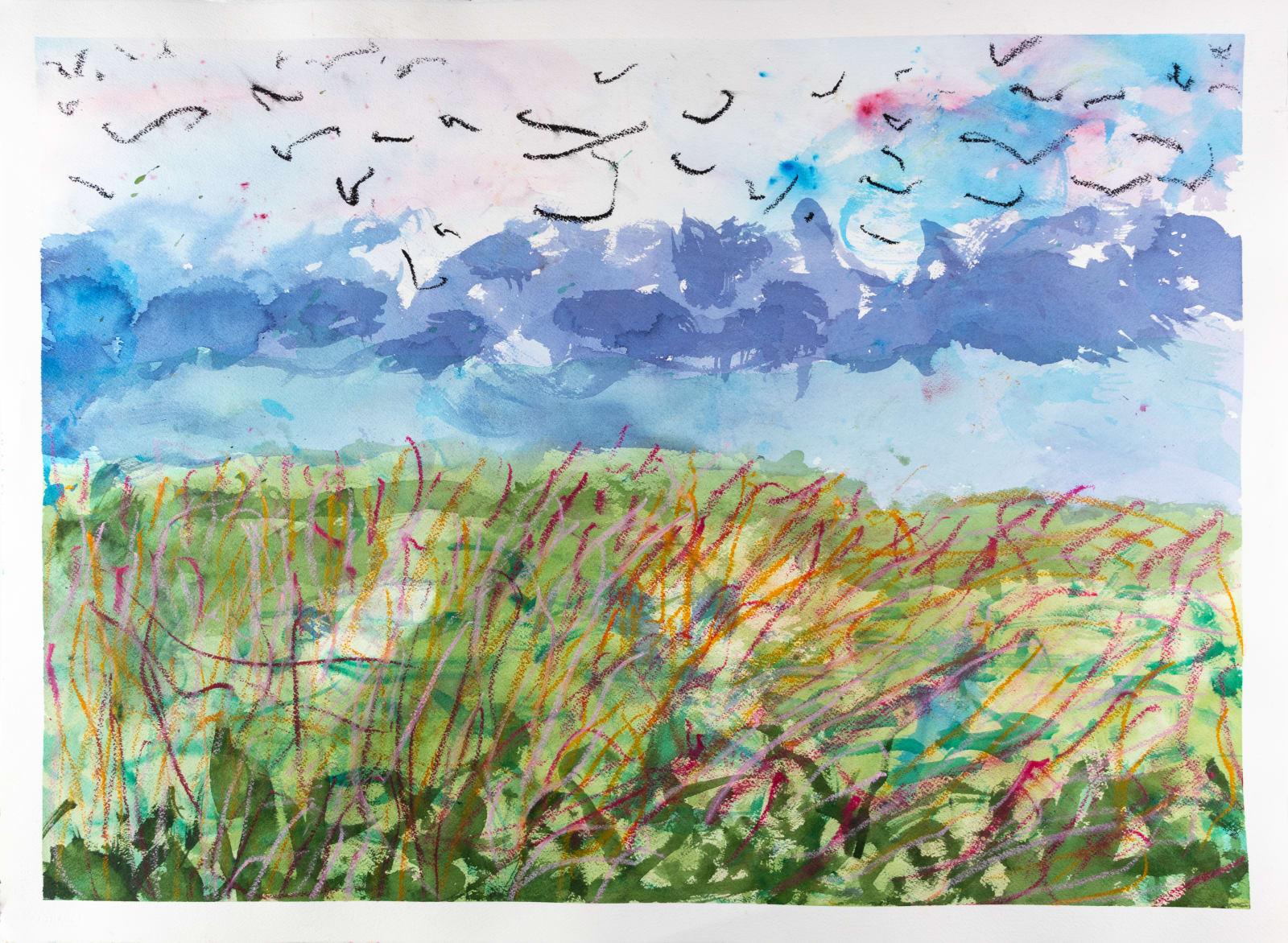 Chris Viau, Sunrise Over the Mountain, 2024