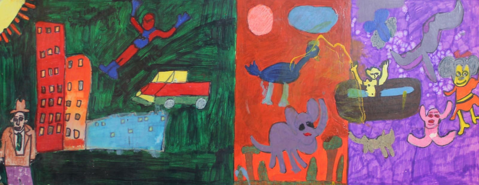 Christina Zion, Betty Boop and Spider-Man, 2009