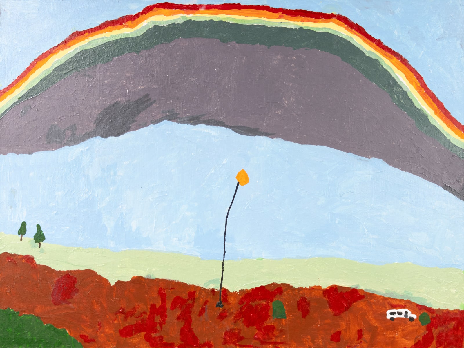 Chris Austin, It's Cloudy for Camping, 2021