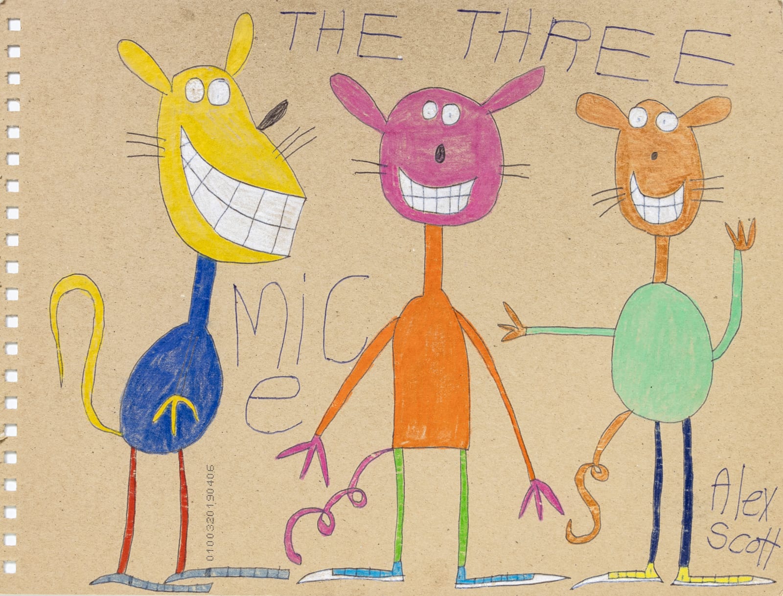 Alex Scott, The Three Mice, 2023
