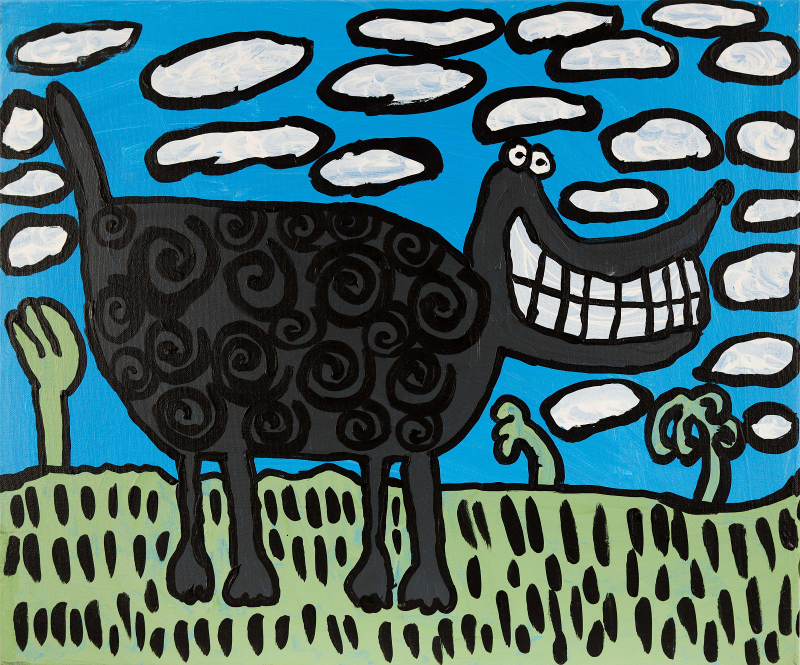 Alex Scott, Untitled (Sheep Dog), 2019
