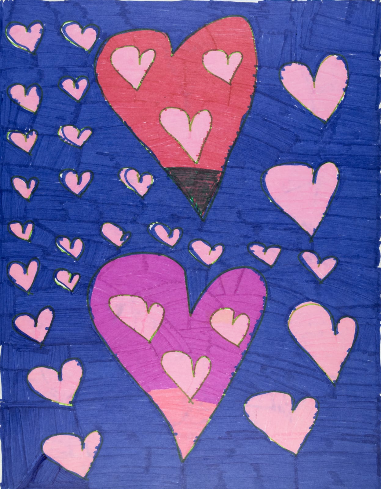 Maria Vanik, Loving Memories Popping Out for Virginia, 2019