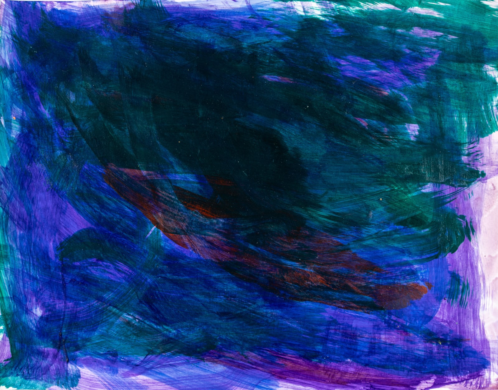 Sam Filicky, Acrylic on paper, 2023