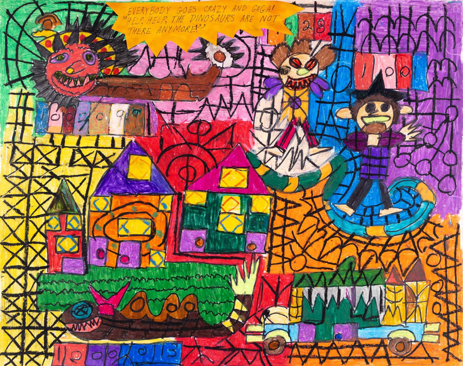 David Krueger, The Dinosaurs Go Nuts and Wacko, 2014
