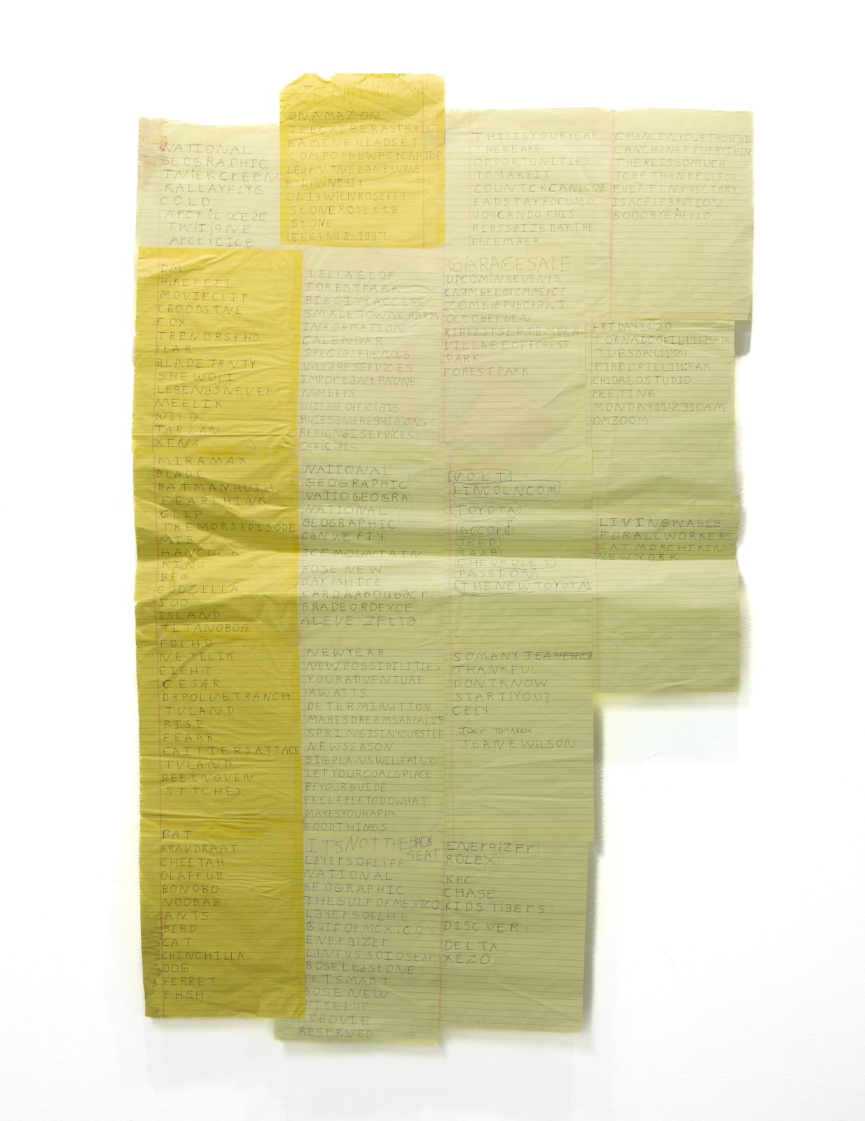 Jean Wilson, Untitled, 2019
