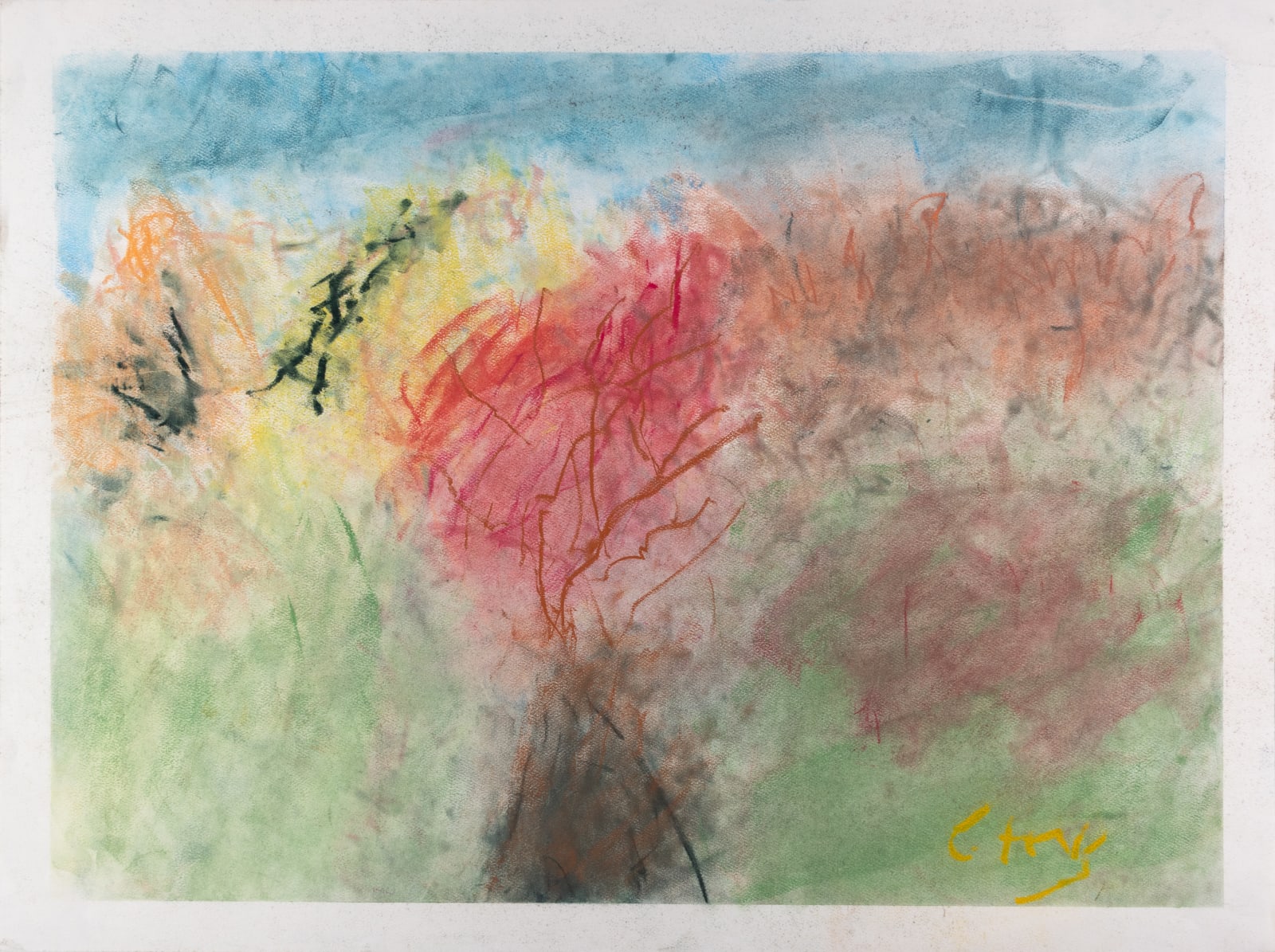 Chris Viau, An Autumn Tree, 2022