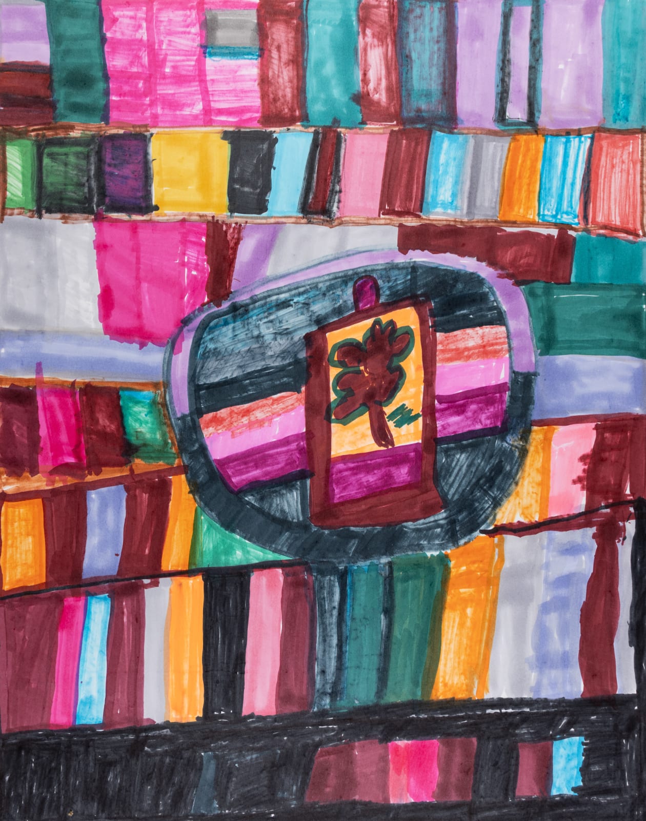 Christianne Msall, Love Kindness Peaceful in My to Molly for Artwork, 2025