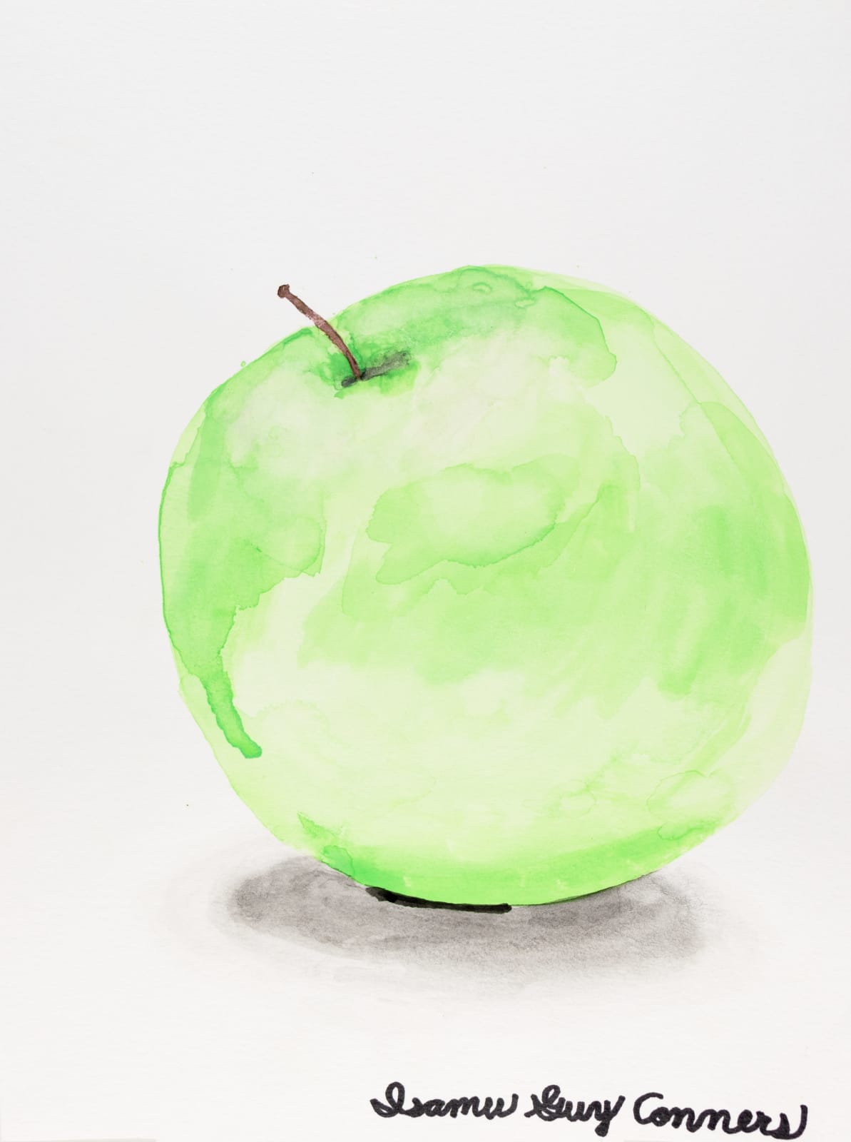 Isamu Guy Conners, Green Apple, 2021