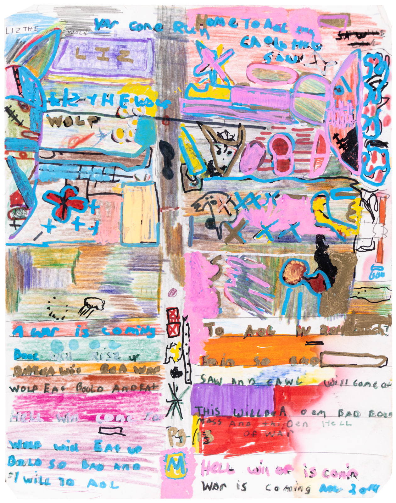 Mike Marino, Untitled (A War is Coming), 2014