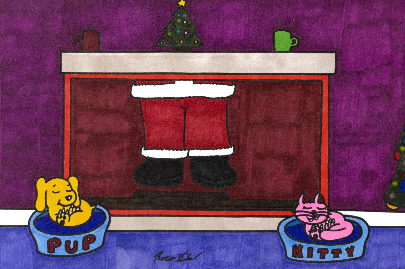 Rocco DiCaro, Down the Chimney, 2024