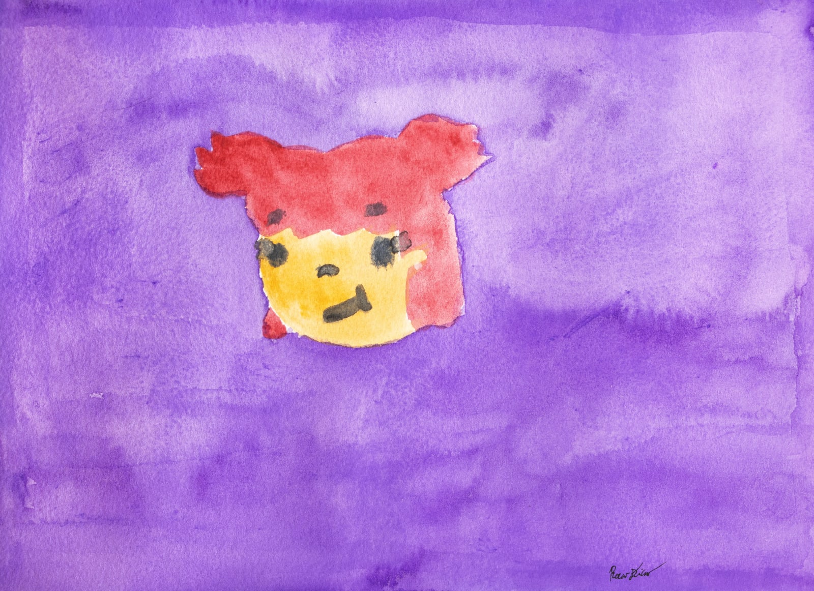 Rocco DiCaro, Emily in Watercolor, 2024