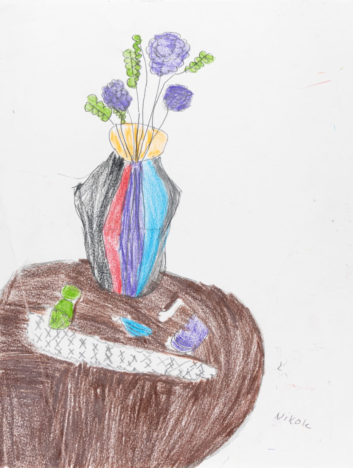 Nik Heusman, Flower Still Life, 2020