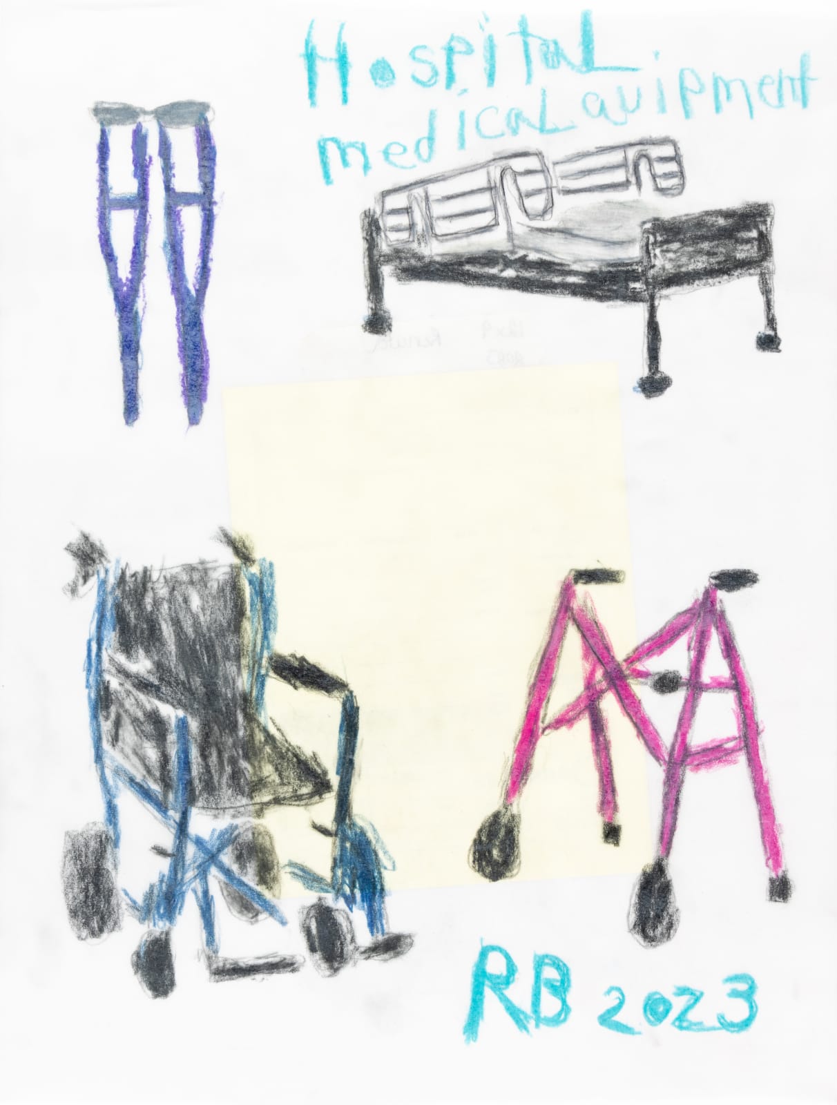 Renata Berdes, Untitled (Hospital Medical Equipment), 2023