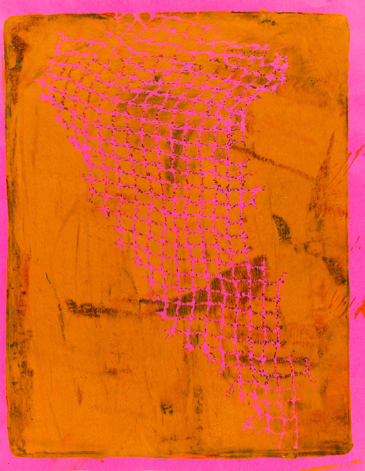Ariée, Pink and Orange , 2023