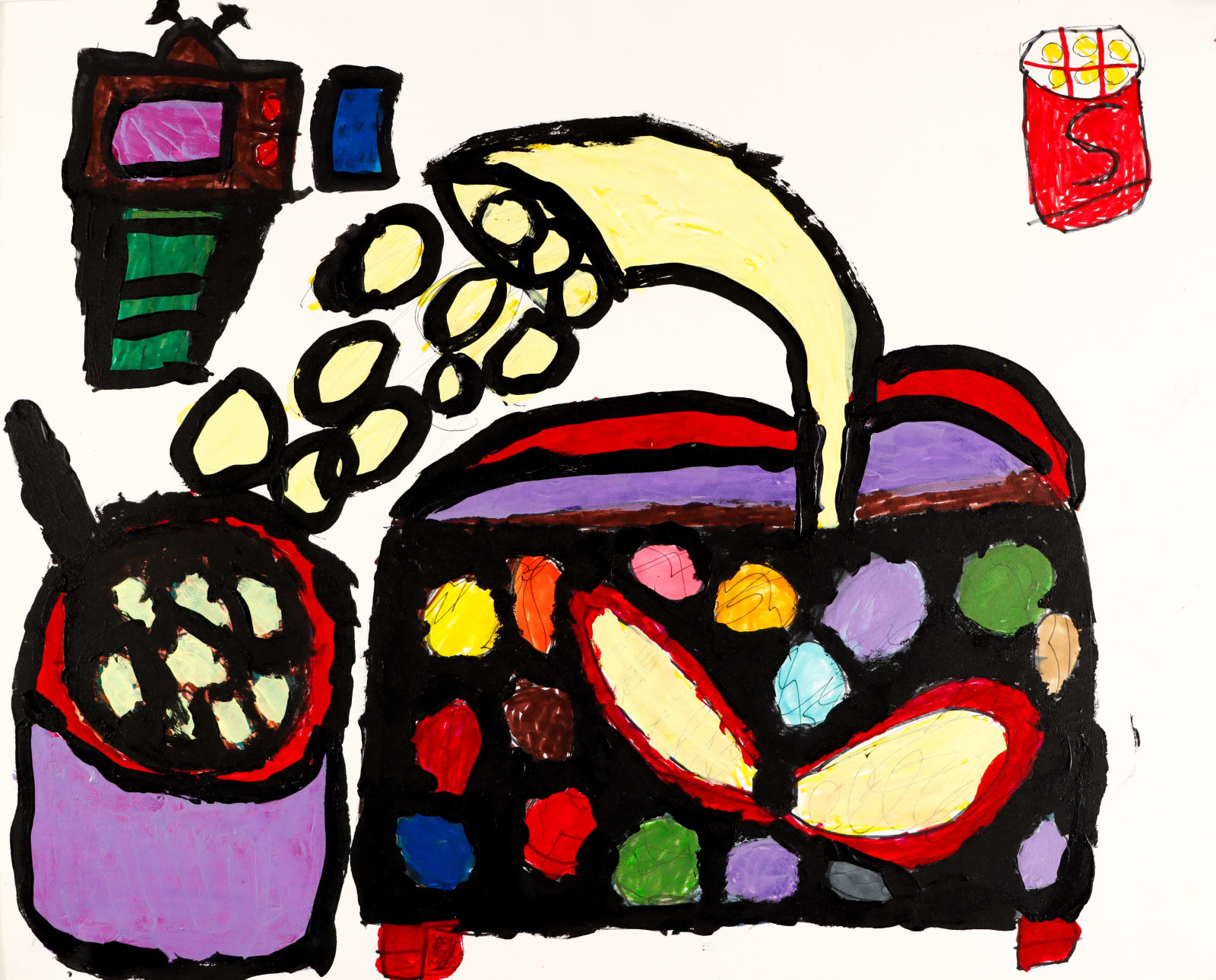 Jean Wilson, Popcorn Machine, 2021