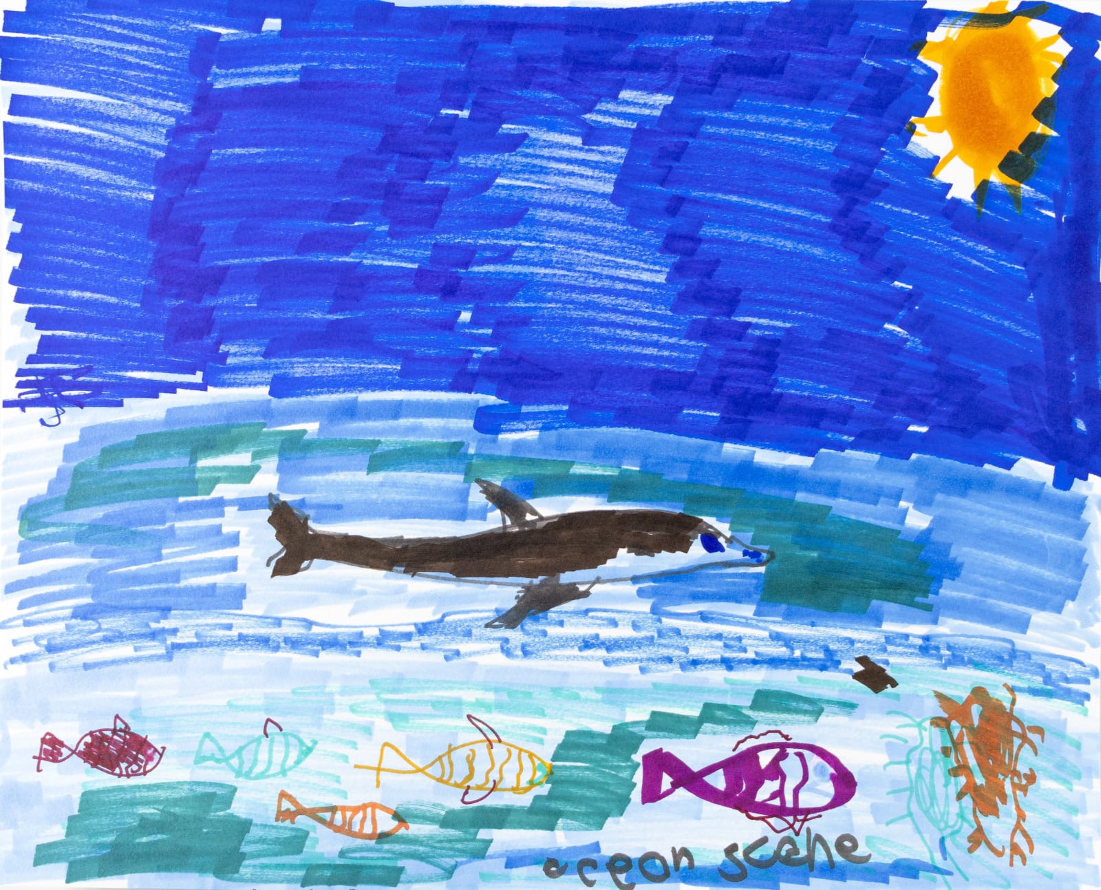Richard Auth, Ocean Scene, 2025