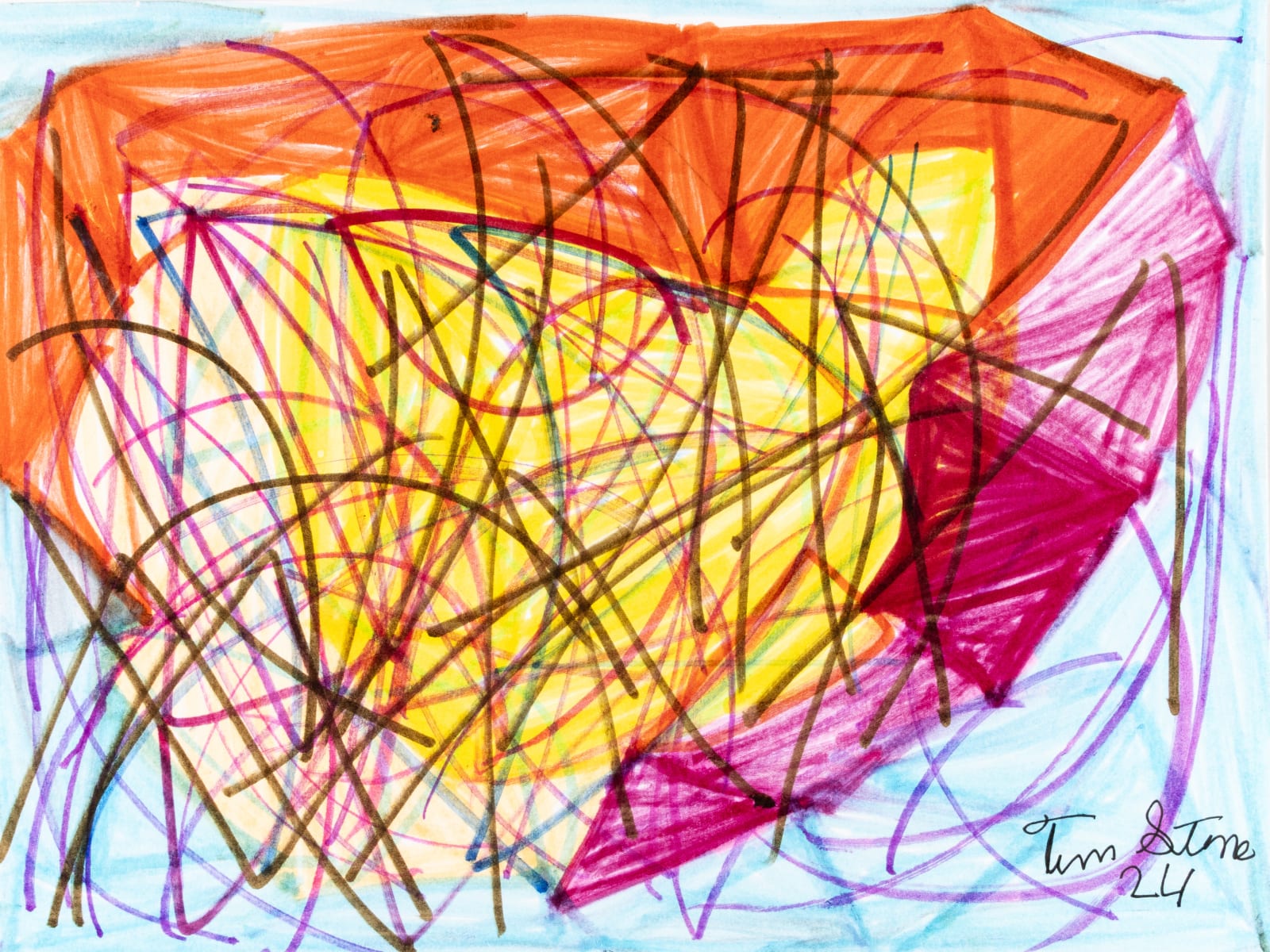 Tim Stone, Up Side Down, 2024