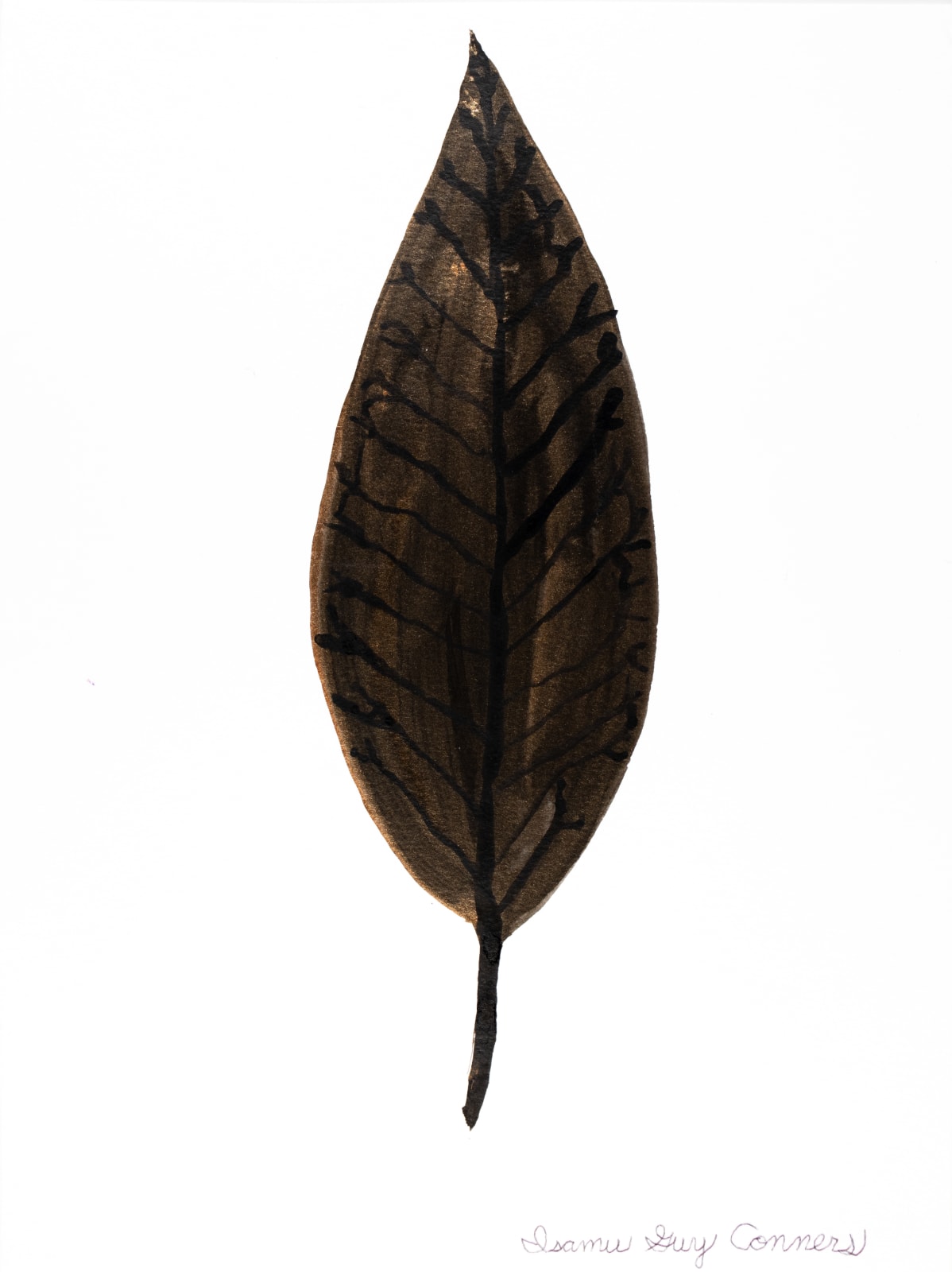 Isamu Guy Conners, Brozne Leaf, 2023