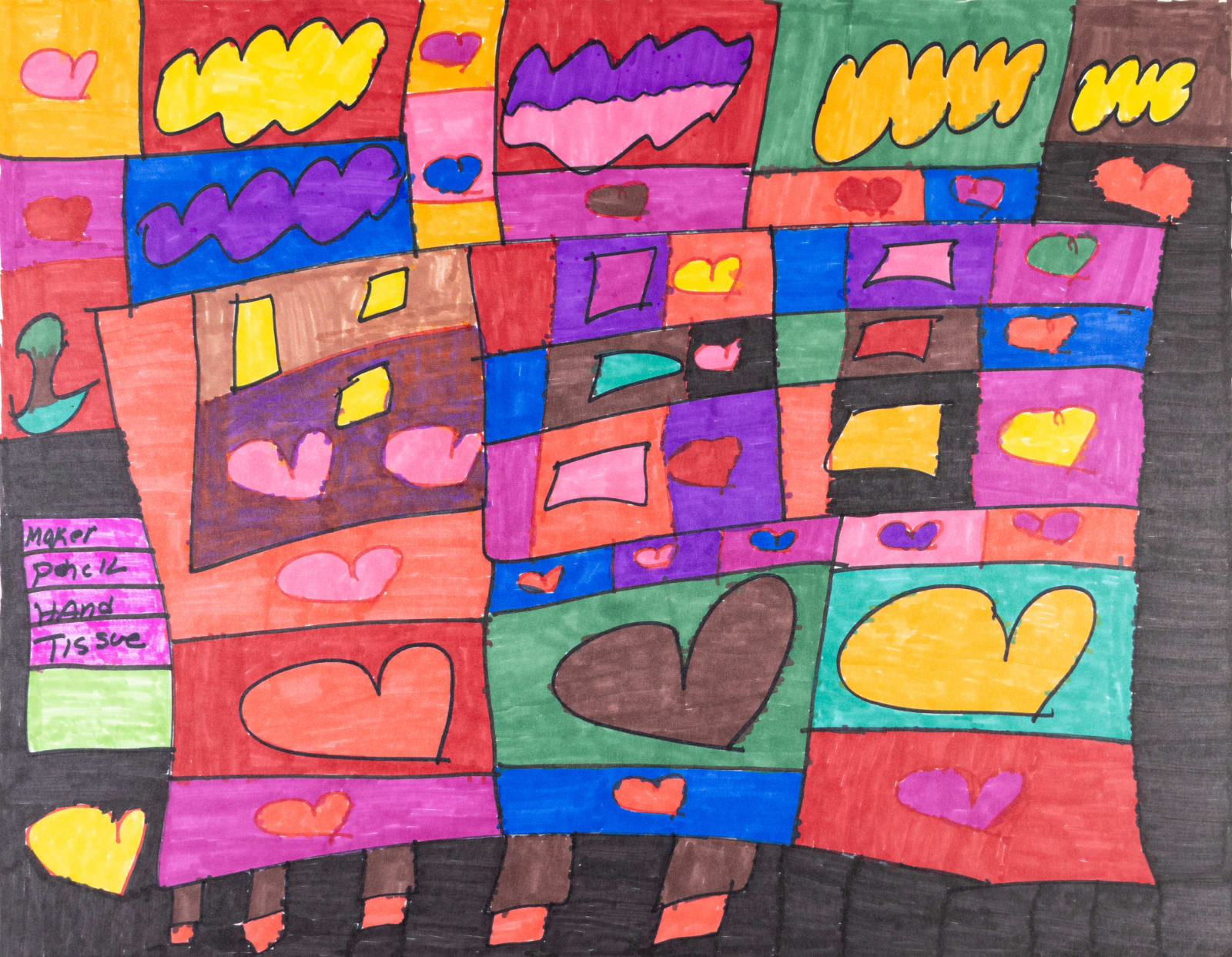 Maria Vanik, Desk Rainbow, 2020