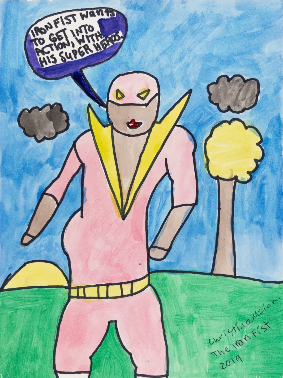 Christina Zion, The Iron Fist Is Out To Get People In the Hersion Sun, 2019