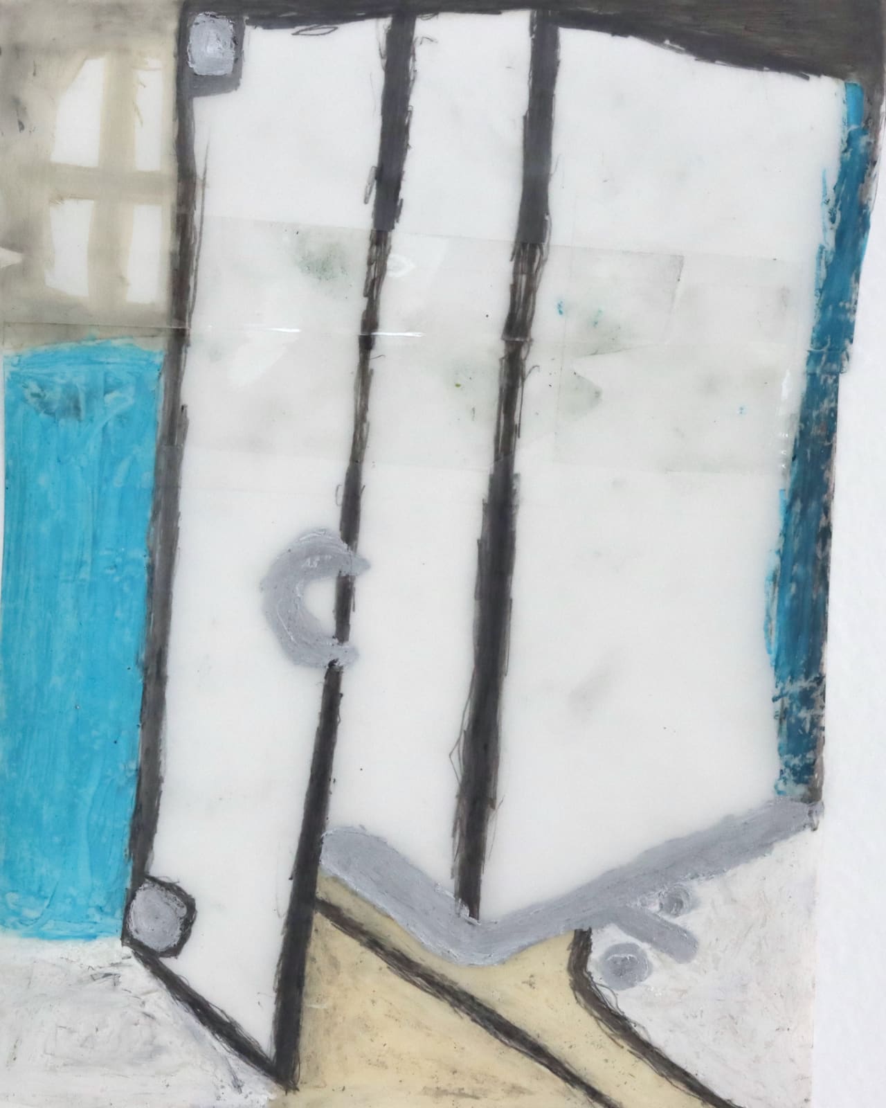 Renata Berdes, Shower Door, 2022