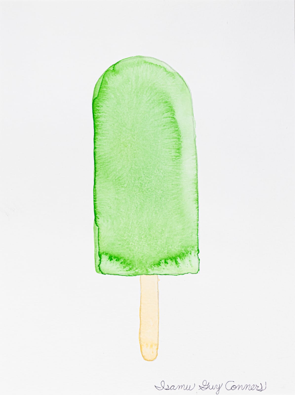 Isamu Guy Conners, Green Apple Popsicle , 2023