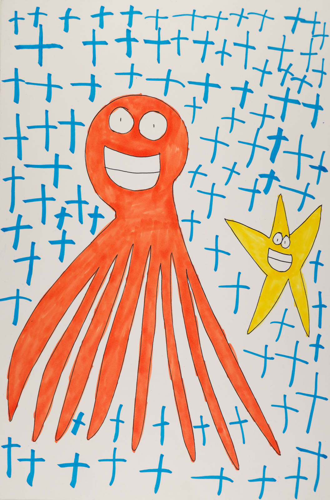 Alex Scott, Untitled (Octopus and Star), n.d.