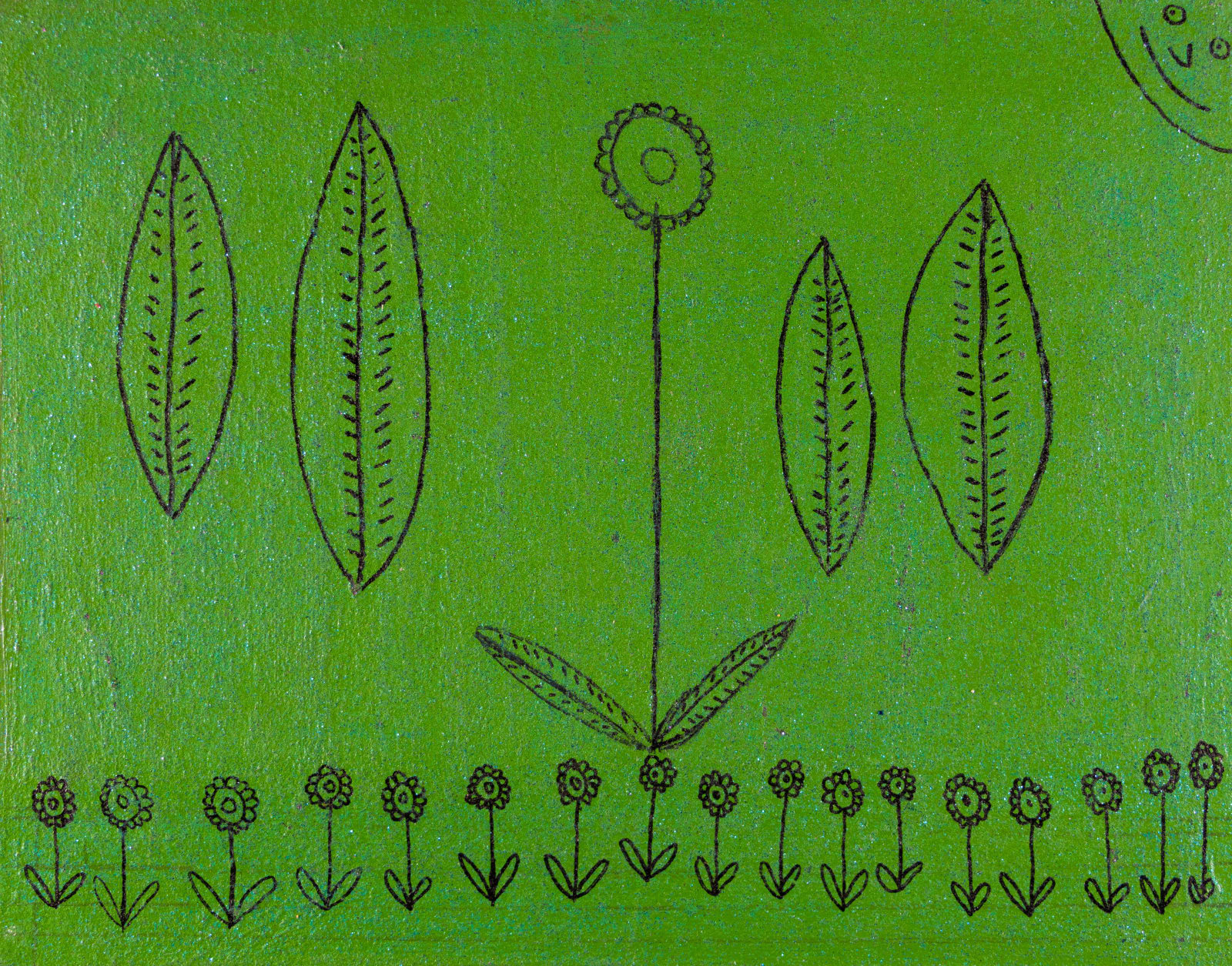 Stefan Harhaj, Leaves + Flowers, 2022