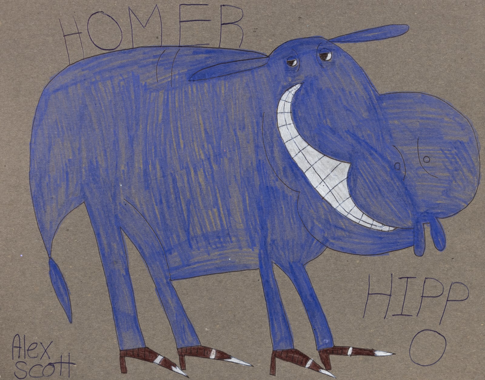 Alex Scott, Homer Hippo, 2023